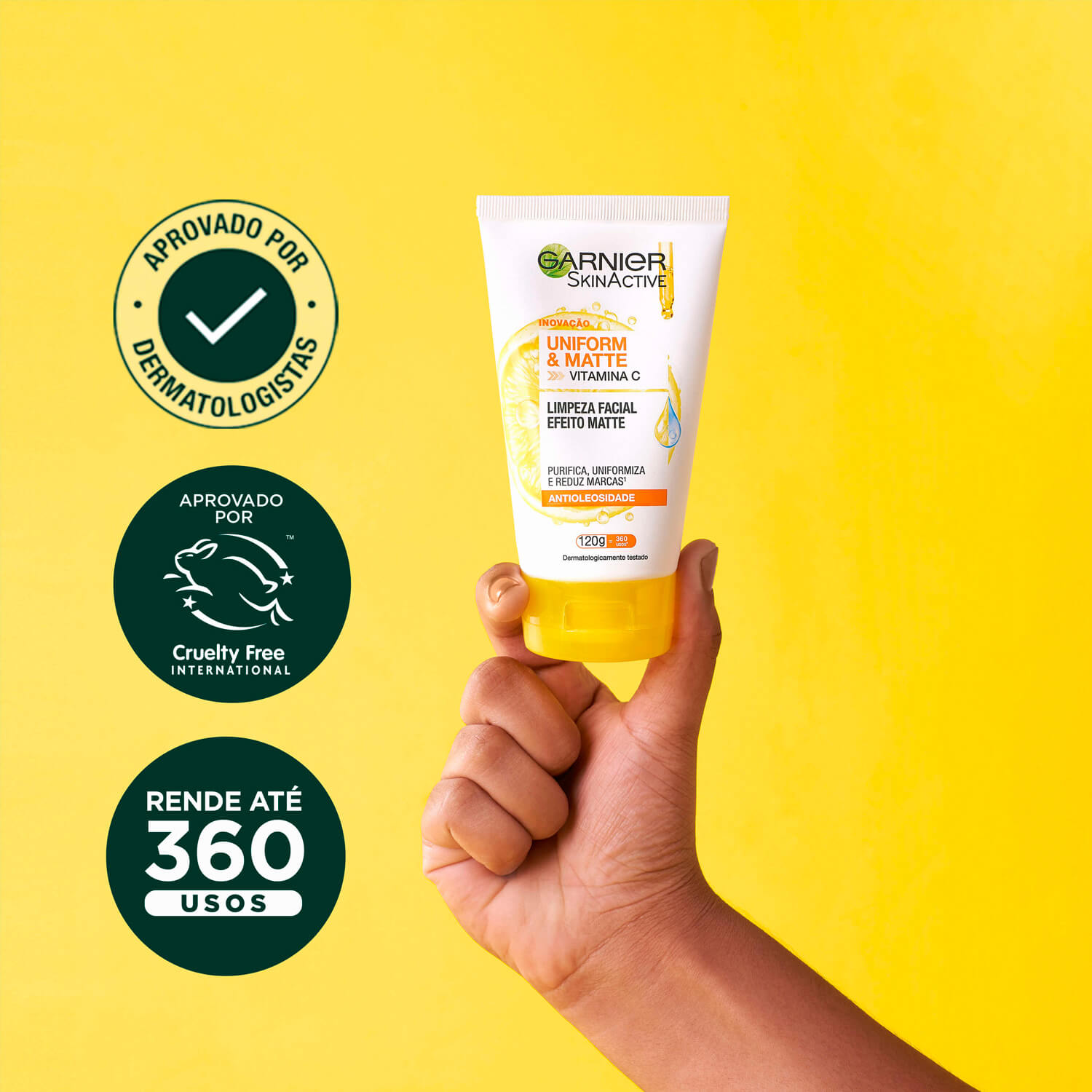 Imagem Aprovado Sabonete Líquido Facial 120g | Garnier